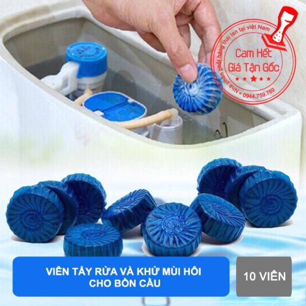 Viên tẩy rửa và khử mùi hôi cho bồn cầu x 10 viên
