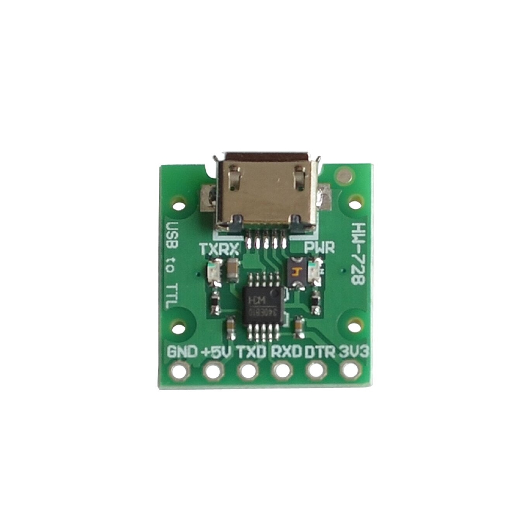 CH340E USB to TTL Serial Converter, 5V/3.3V Alternative CH340G Module for pro mini