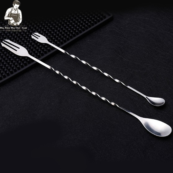 Thìa Bar Pha Chế Hai Đầu Inox - Bar Spoon