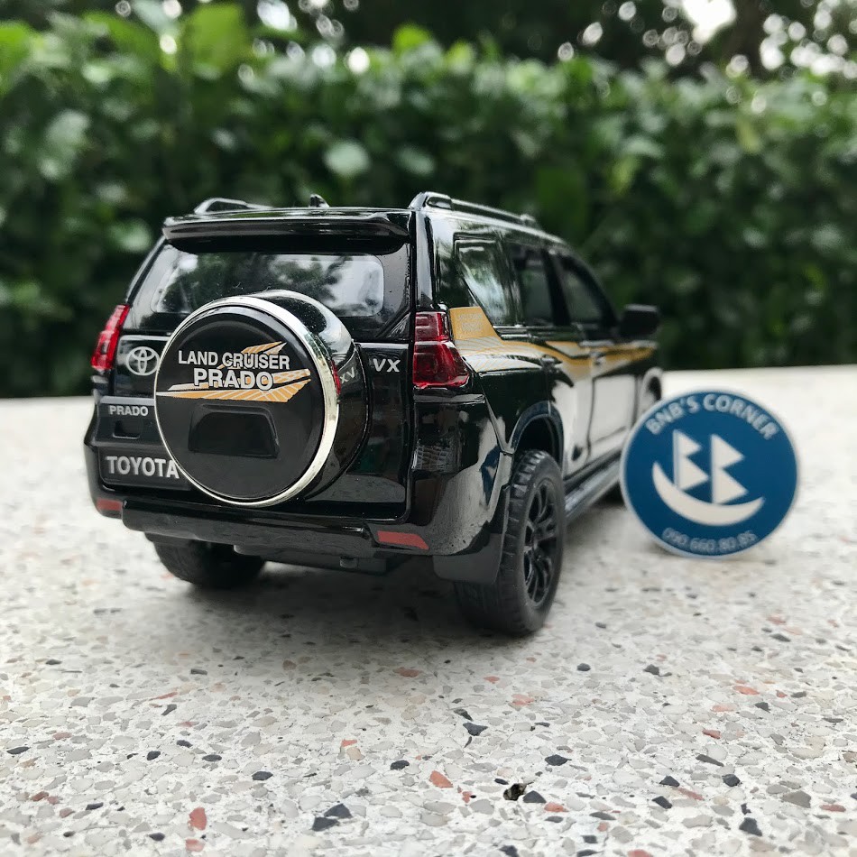Xe mô hình 1:32 Toyota Land Cruiser Prado hãng Double Horses