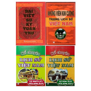 Sách - Combo Lịch Sử Việt Nam (Bộ 4 Cuốn)