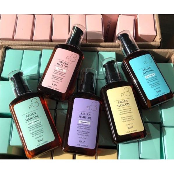 Dầu Dưỡng Tóc Óng Mượt Và Giúp Hồi Phục Tóc Hư Tổn Raip R3 Argan Hair Oil 100ml | BigBuy360 - bigbuy360.vn