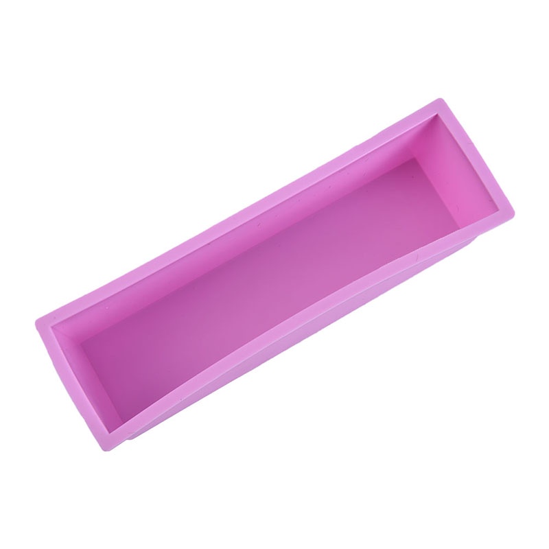 Khuôn Silicone Làm Xà Phòng Hình Chữ Nhật