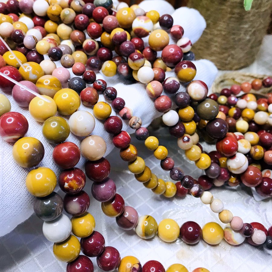 Chuỗi hạt thạch anh Mookaite Jasper