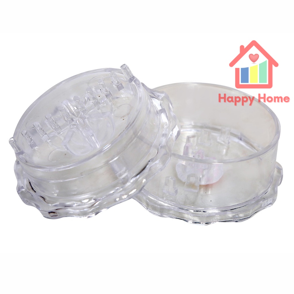 Cối xay tỏi, dụng cụ xay tỏi cầm tay mini đa năng nhựa siêu cứng Việt Nhật Happy Home