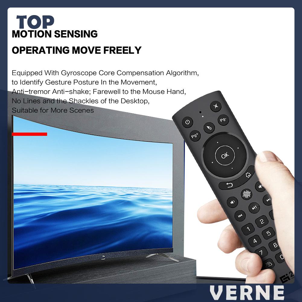 Chuột Không Dây Vernesss G20S Pro 2.4g Cho Pc Tv Box Thông Minh