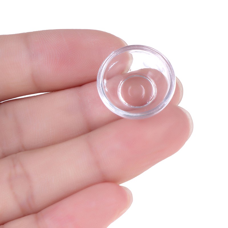 Bộ 17 món đồ chơi trong suốt cho nhà búp bê tỉ lệ 1:2 xinh xắn