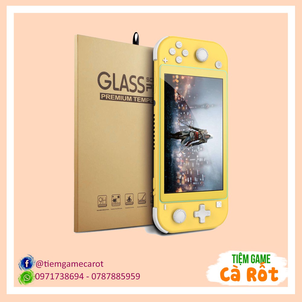 Kính Cường Lực Bảo Vệ Màn Hình Máy Nintendo Switch Lite - Tempered Glass Screen Protector for Nintendo Switch Lite