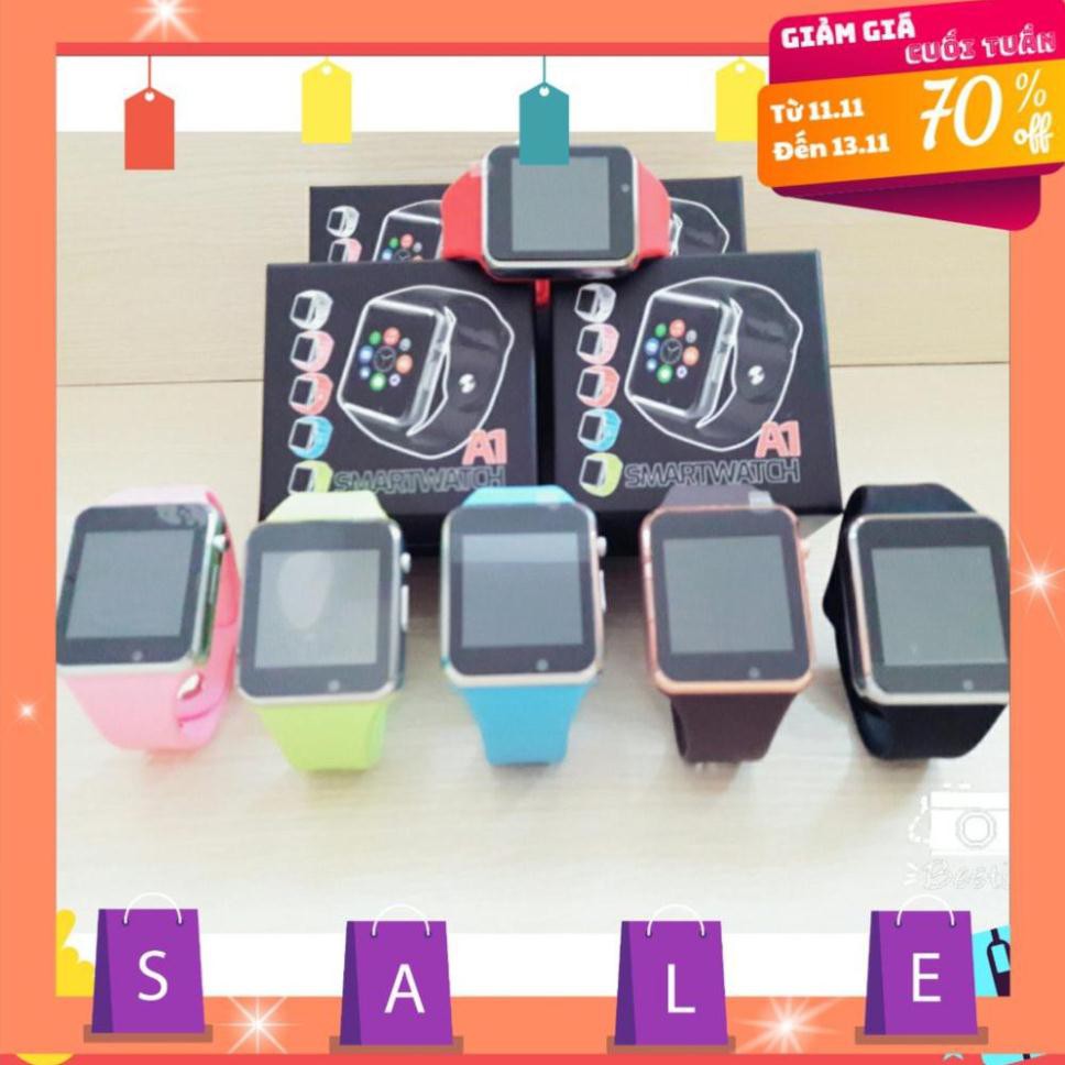 [hdong Đồng hồ thông minh Smart Watch A1 loại mới giá rẻ bèo