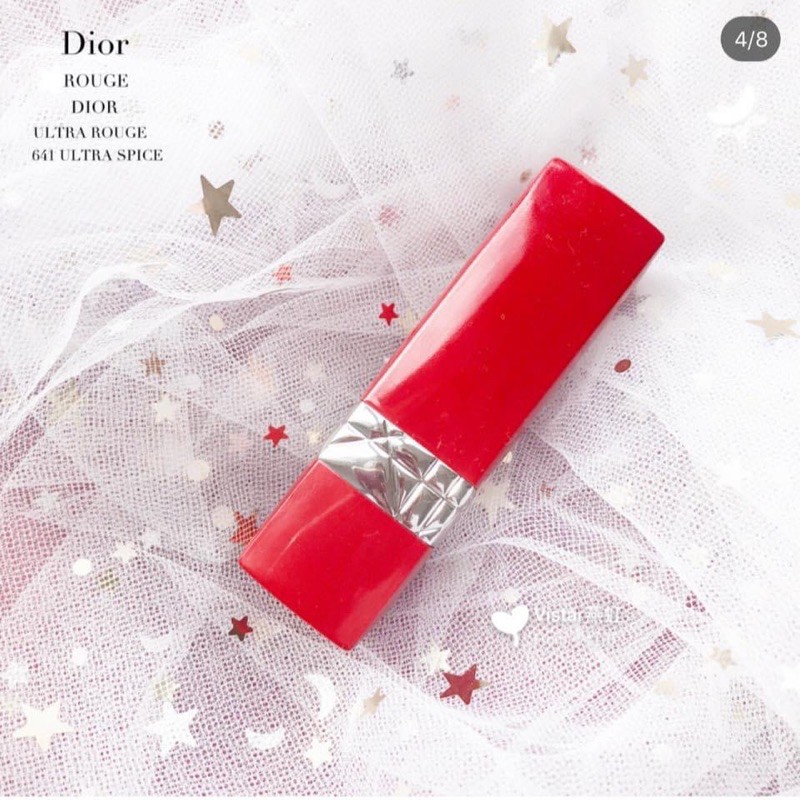 Son Dior 641 Ultra Spice (Đỏ Nâu)– Ultra Rouge Vỏ Đỏ