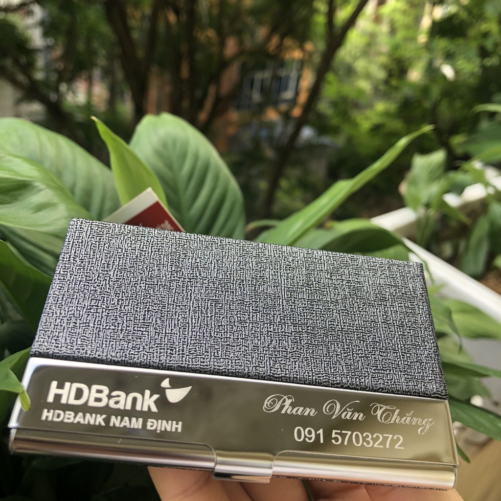 Hộp đựng name card, ATM cho các hãng oto, bán ví đựng danh thiếp khắc tên lấy ngay ở HÀ Nội