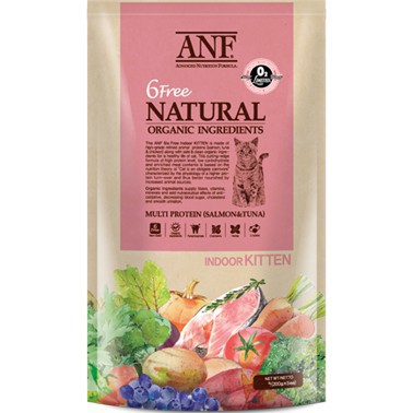 [ 200Gr &amp; 400 Gr ]Hạt ANF 6Free Indoor Cho Mèo Con