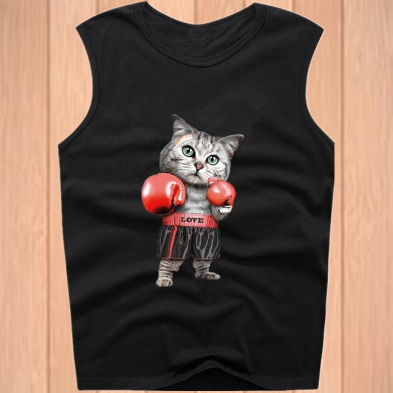 Áo Thun Sát Nách Cổ Tròn Chất Liệu Cotton Cho Nam | BigBuy360 - bigbuy360.vn