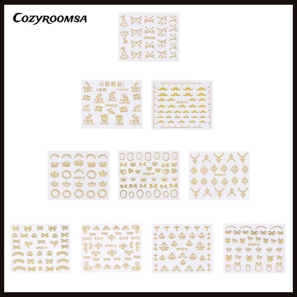 Giấy Foil 3D Dán Móng Nghệ Thuật