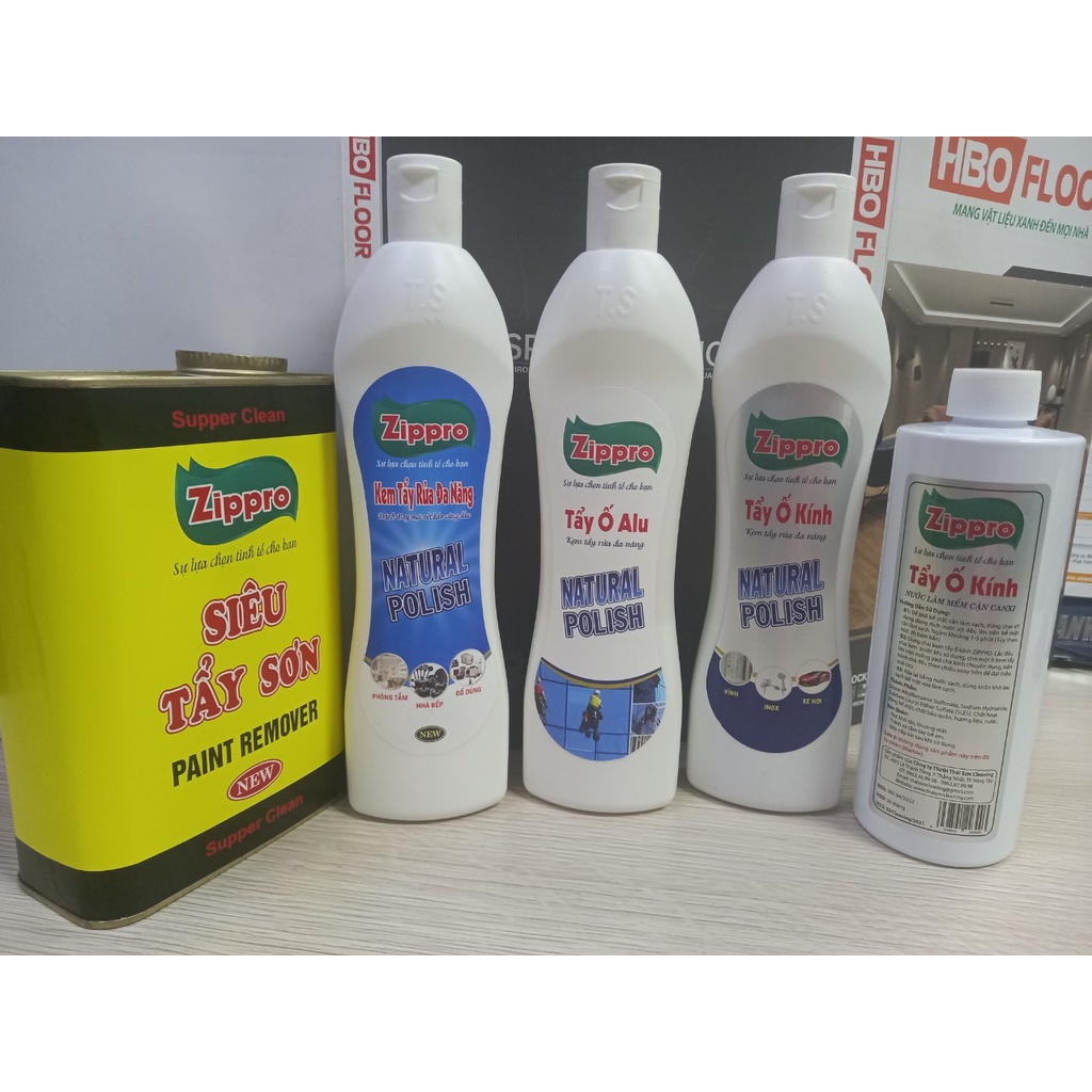 Kem tẩy ố kính ZIPPRO