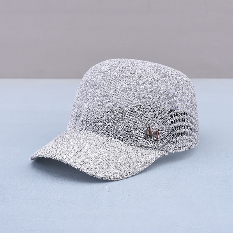 New M Print Breathable Sun Protection Cap