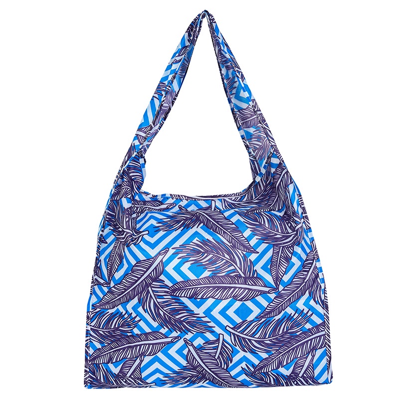 Túi mua sắm đi siêu thị TAILI bằng vải oxford dày gấp gọn thân thiện với môi trường cỡ lớn 210D có thể mang theo