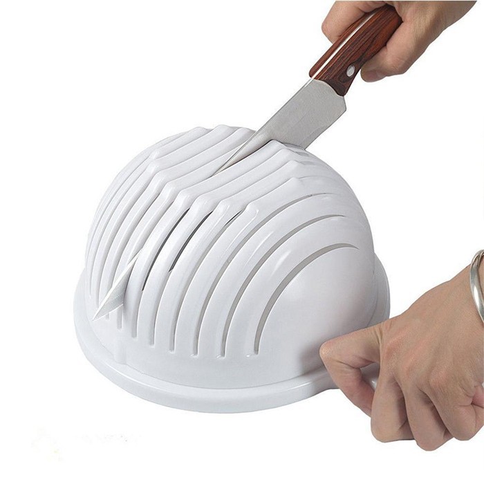 Rổ Đựng Rau 21cm Kiêm Thái Salad Siêu Tốc (60 Giây) CDS1067