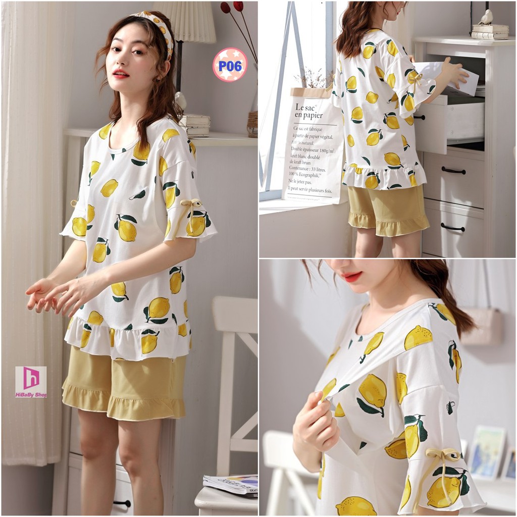 Bộ Bầu Sau Sinh Cho Con Bú P06