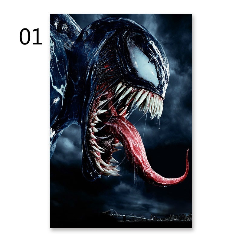 Poster phim Venom trang trí 2018