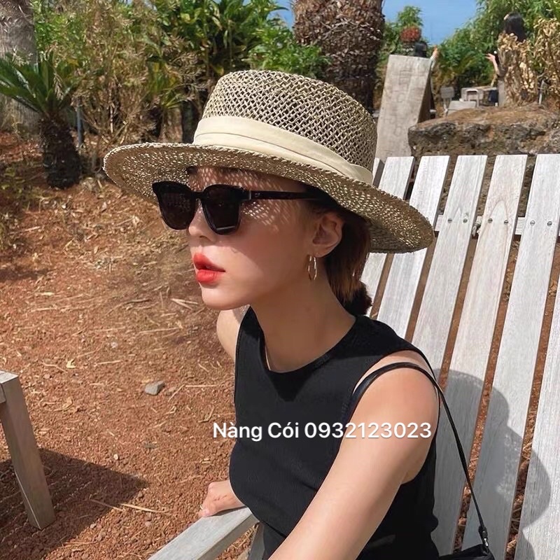 Nón Cói Đi Biển Panama Đan Thưa