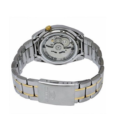 Đồng hồ nam Seiko SNKL57K1S máy cơ dây thép chống rỉ, mặt kính Hardlex (Kính cứng) - bảo hành quốc tế 12 tháng