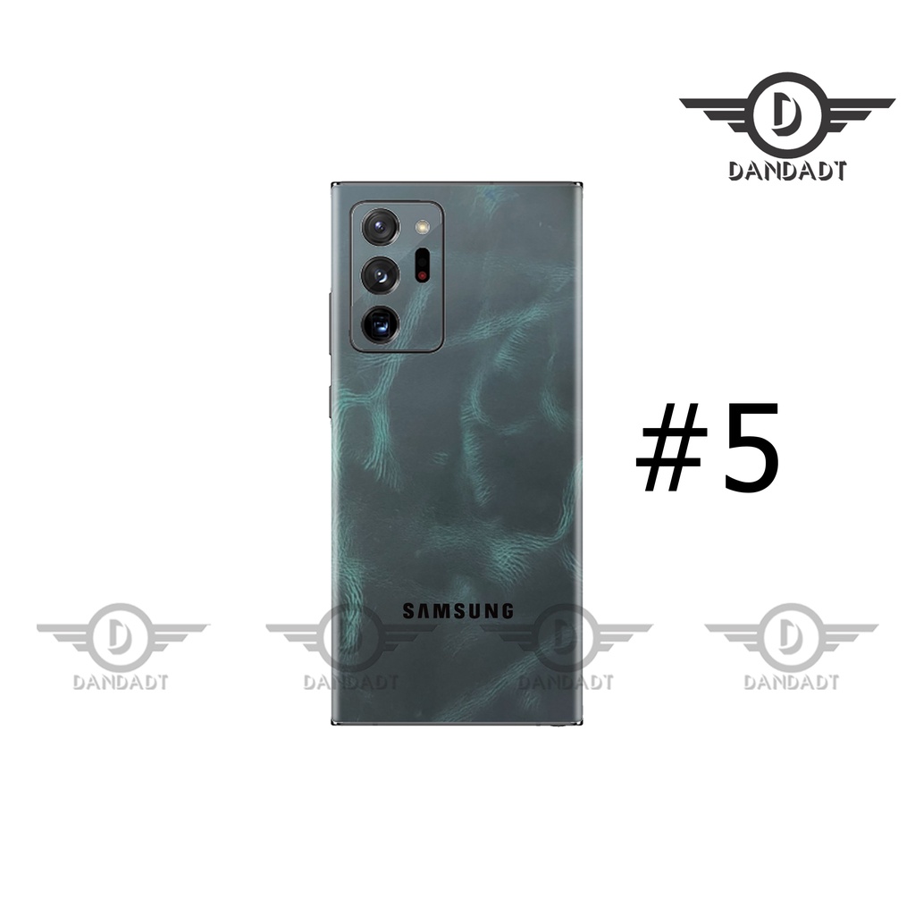 MIẾNG DÁN DA SAMSUNG GALAXY NOTE 20, NOTE 20 ULTRA - MIỄN PHÍ KHẮC TÊN, SĐT, CHỮ KÝ...