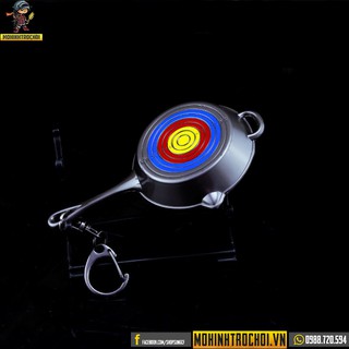 Móc khóa mô hình PUBG - Chảo Target Pan
