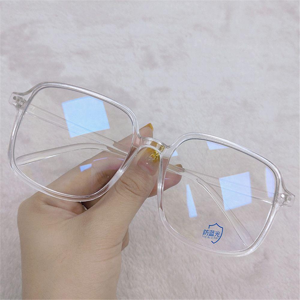 Mắt Kính Gọng Vuông Tròng Quang Học Tròng Trong Suốt Thương Hiệu KENT1