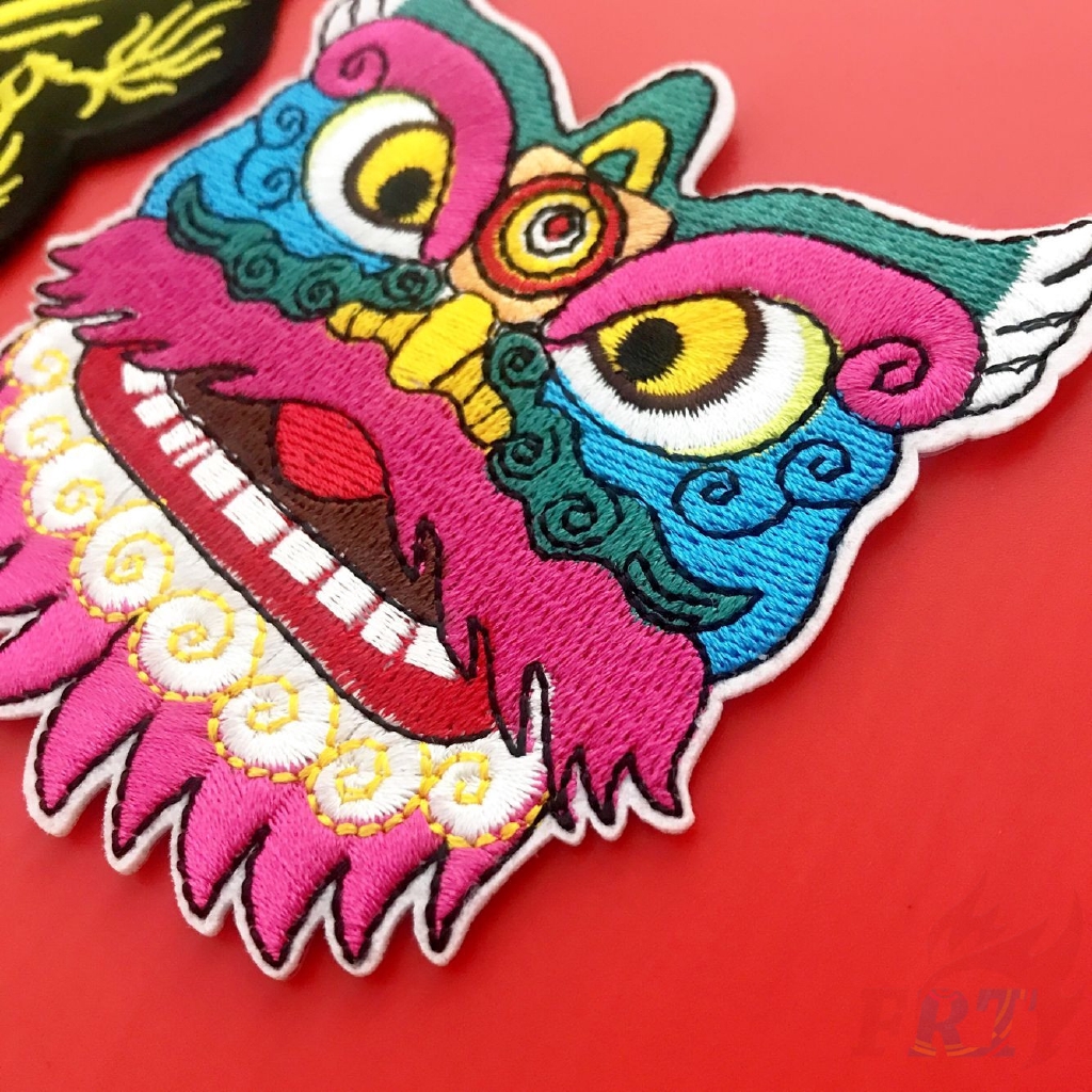 Miếng dán patch ủi hình sư tử（☸ VSCO Patch ☸）