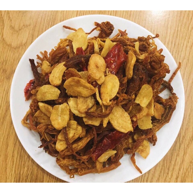 500GR KHÔ HEO CHÁY TỎI