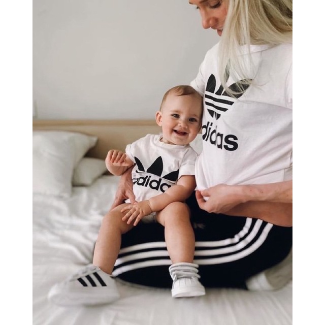 Áo phông adidas chính hãng cho bé size 0m-8y