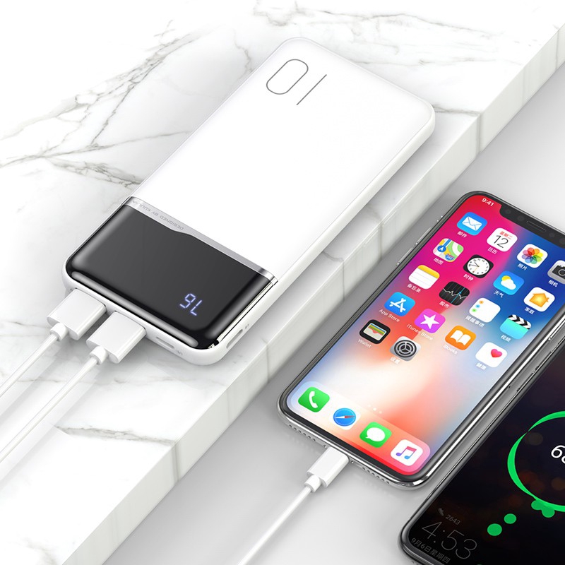 Pin sạc dự phòng KUULAA 10000mah có đèn LED chất lượng cao | BigBuy360 - bigbuy360.vn