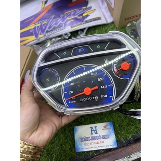 Đồng hồ wave blade xanh gắn wave alpha