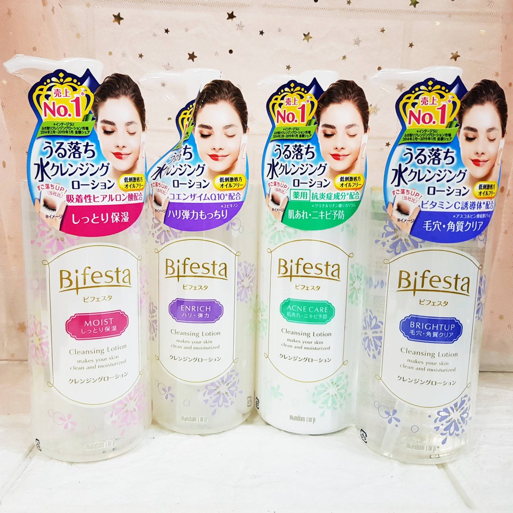 [ HOT ] Nước tẩy trang Bifesta Cleansing Lotion 300ml