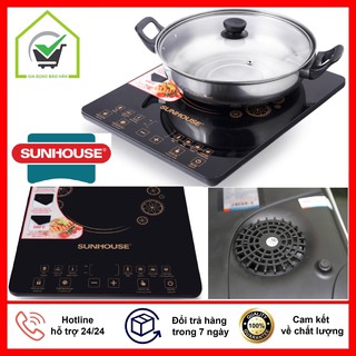 Bếp điện từ cảm ứng sunhouse shd6870 2000w - nấu nhanh - tiết kiệm điện năng
