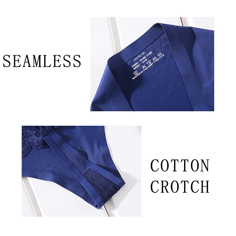 Quần lót ZXYOUPING chất liệu ren giấu đường may size lớn