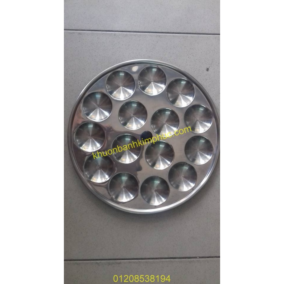 Bánh bèo nhỏ 15 bánh inox