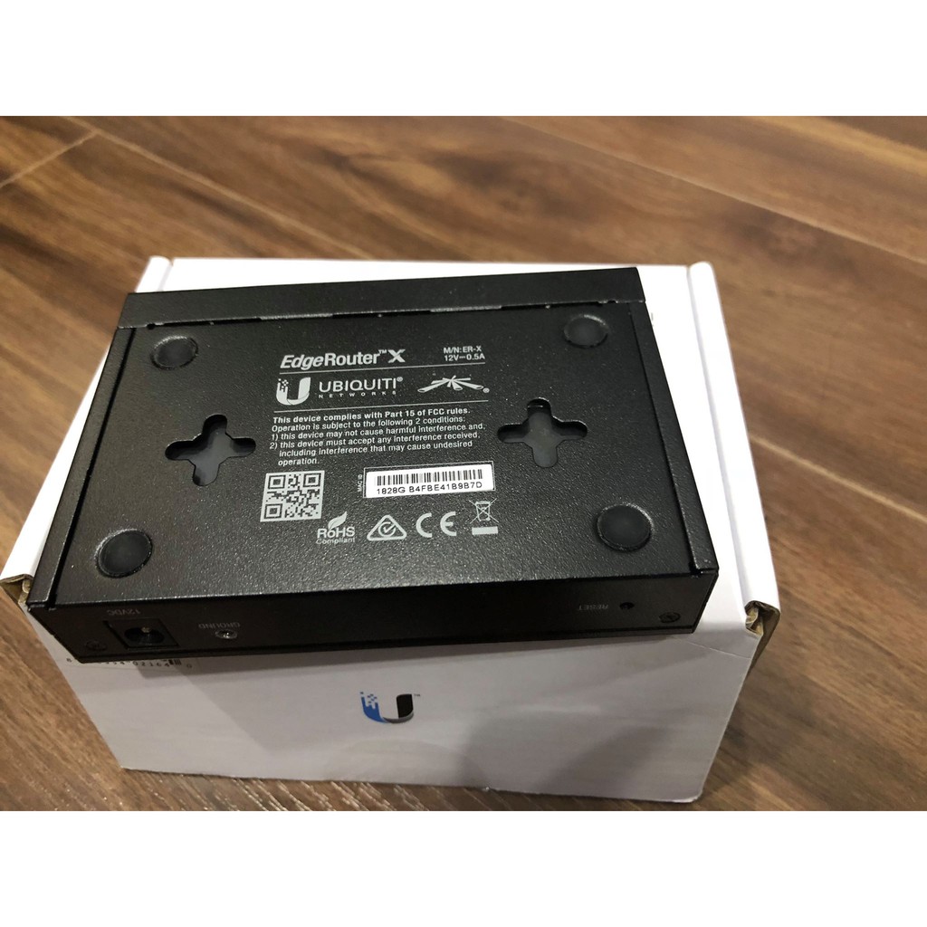 Router PPPoE cân bằng tải EdgeRouterX - Edge Router X