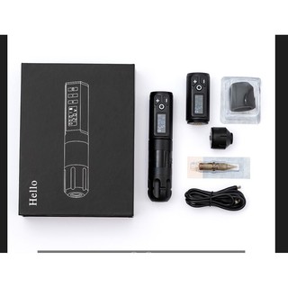 Máy xăm pen không dây Hello 3 - Bản 2 pin, Pen tích điện Hello 3, Dụng cụ xăm hình Tattoo.