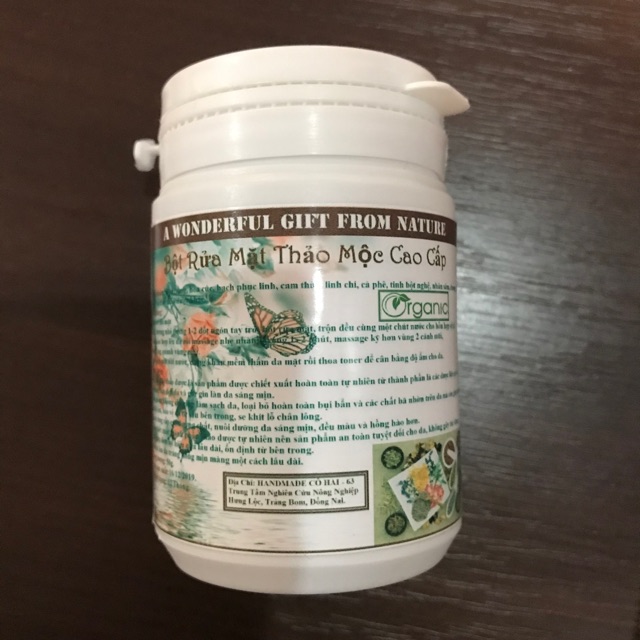 BỘT RỬA MẶT THẢO MỘC CAO CẤP HANDMADE