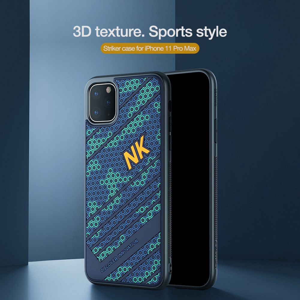 Ốp điện thoại NILLKIN STRIKER họa tiết tổ ong dành cho iPhone 11 Pro Max