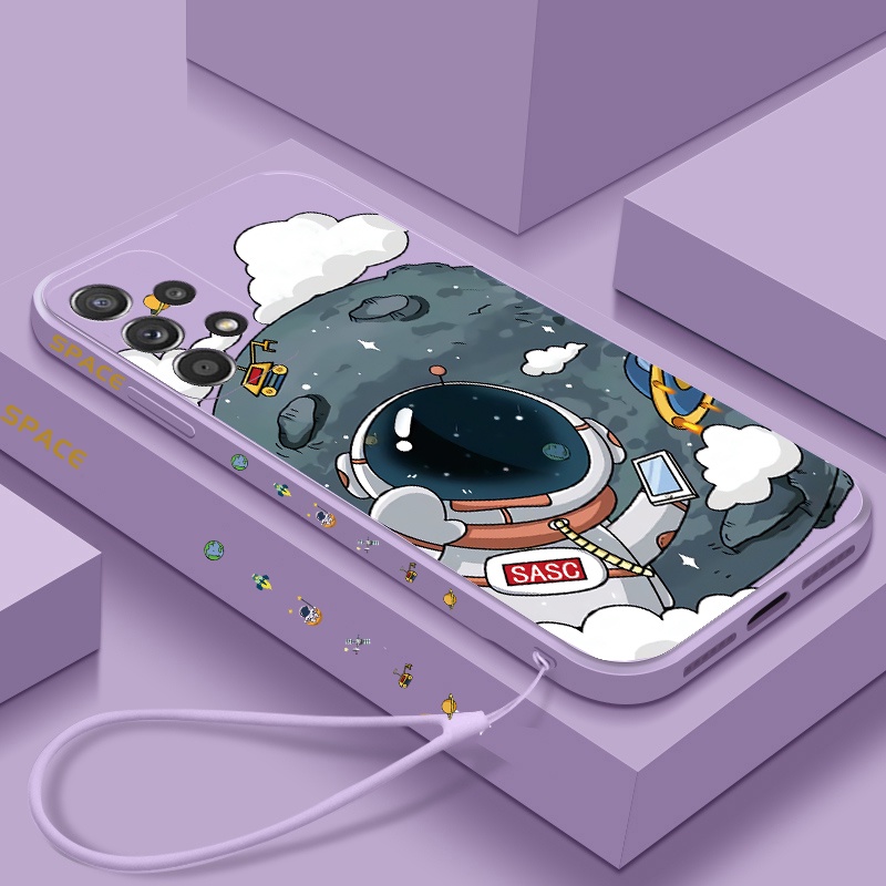 Ốp Điện Thoại Tpu Hình Nasa Cho Samsung Galaxy A53 A33 5G A13 4G Note 10 Lite Note 20 20 Ultra S10 Plus A81