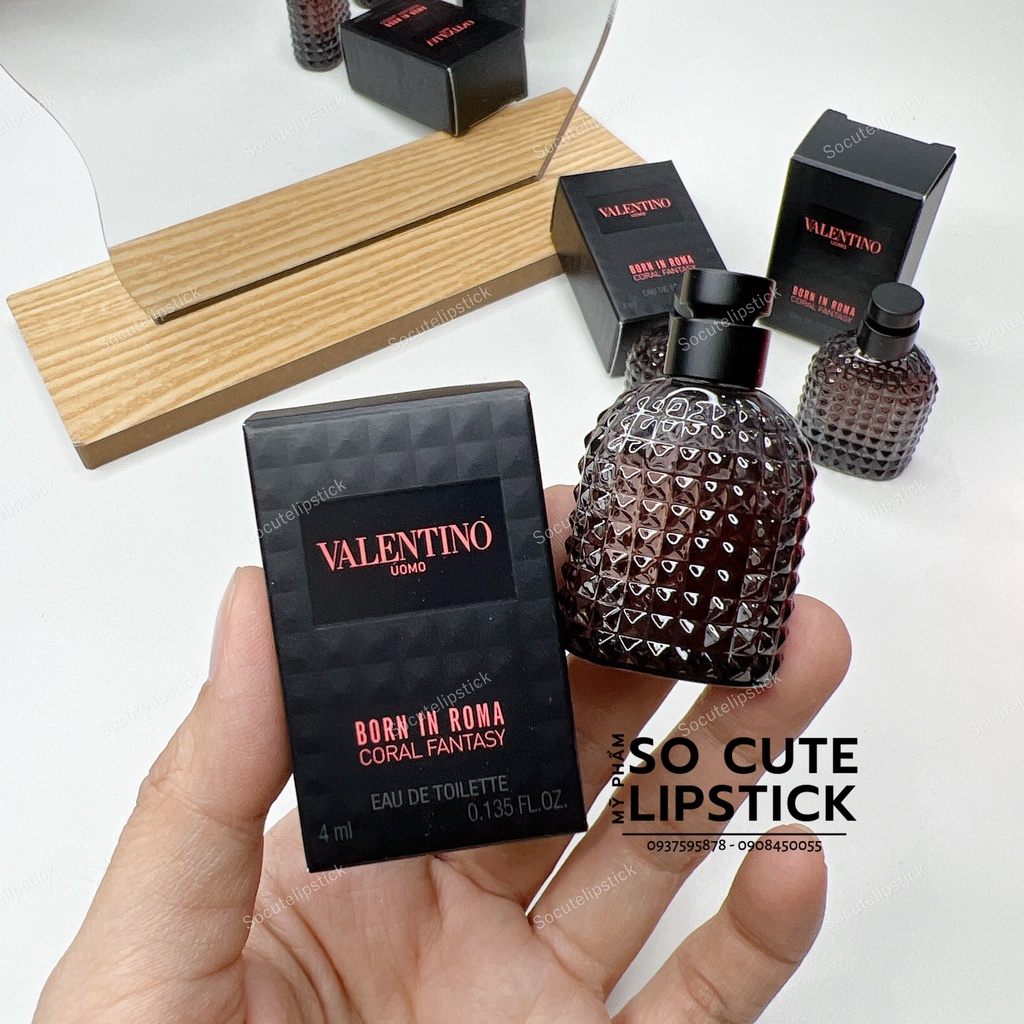 Nước Hoa Valentino Uomo BORN IN ROMA CORAL FANTASY Eau De Toilette EDT 4ml / 6ml