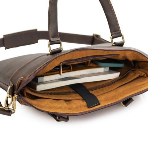 (New) [BẢO HÀNG 18 THÁNG]Túi xách công sở cao cấp Dala 7 nâu cafe 2021 | BigBuy360 - bigbuy360.vn