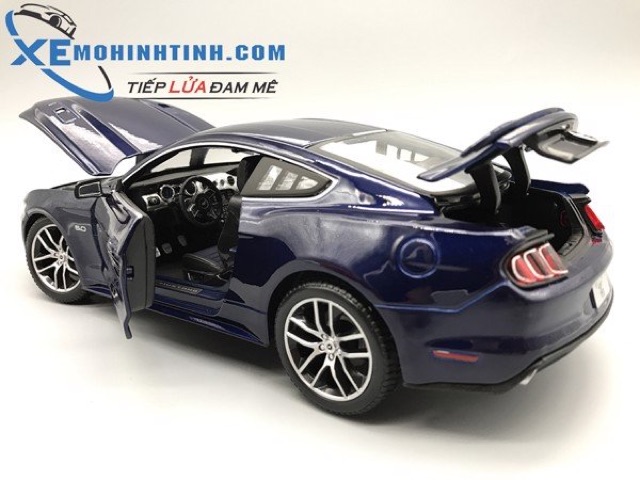 Xe Mô Hình Ford Mustang Gt 1:18 Maisto (Xanh)