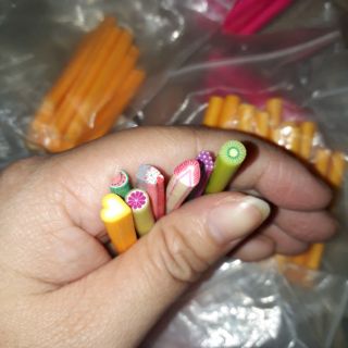 Thanh đất sét làm nail làm slime