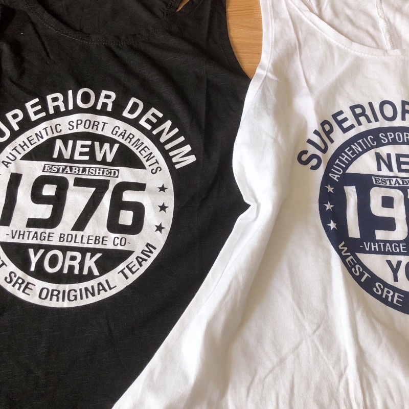 Áo Thun Ba Lỗ Form Rộng 1976, Chất Coton Mịn Mát NT Closet - AT009