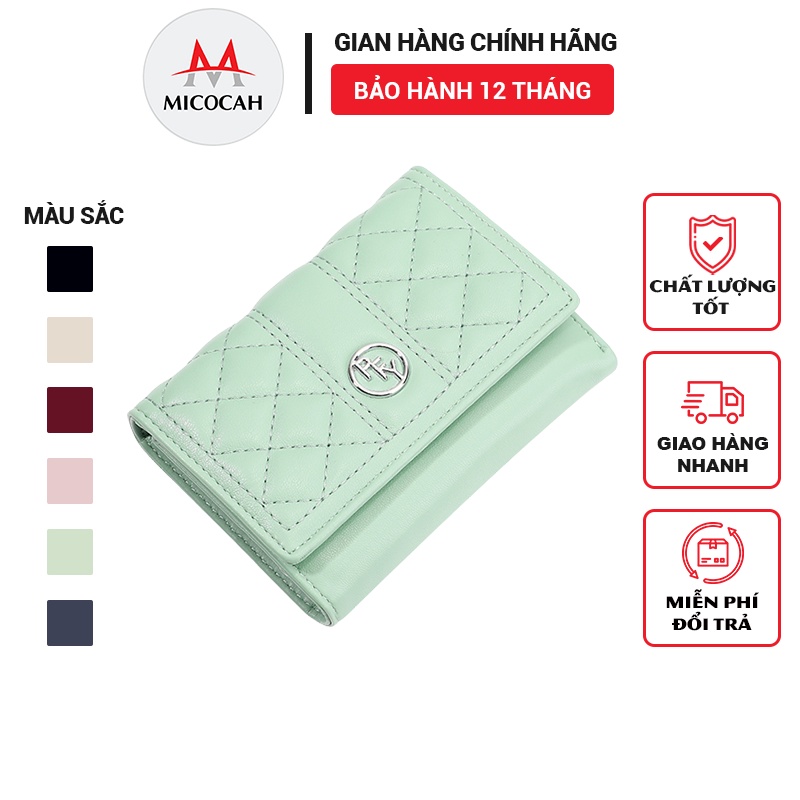 Ví Nữ Ngắn Mini Cầm Tay Thời Trang PERFECT FOR YOU Đựng Tiền Dự Tiệc Sang Trọng Da Cao Cấp Cực Đẹp PFY27 - Micocah Mall