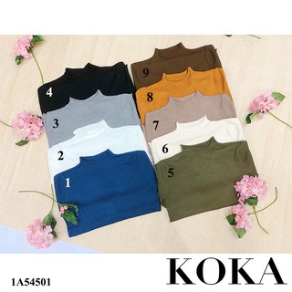 KOKA Áo len cổ 3 phân quăn 54501